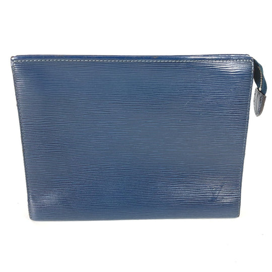 LOUIS VUITTON business bag M41367 Epi Leather Navy Epi posh toilette 26 mens Used Authentic