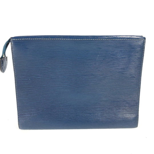 LOUIS VUITTON business bag M41367 Epi Leather Navy Epi posh toilette 26 mens Used Authentic