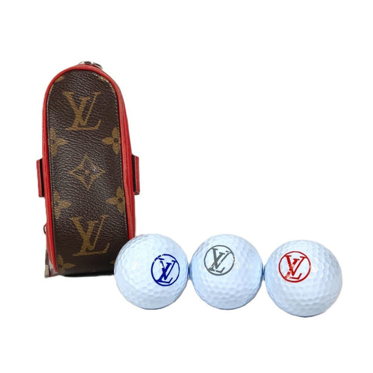 LOUIS VUITTON Pouch GI0297 Monogram canvas Red Monogram Set golf andrews