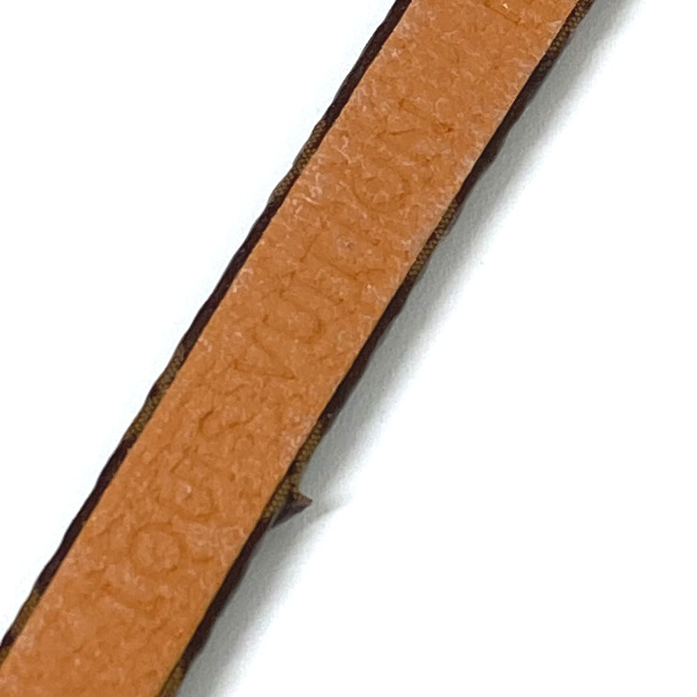 LOUIS VUITTON bracelet M6442F Monogram canvas Brown Monogram Bracelet LV Tribute Women 17 Used Authentic