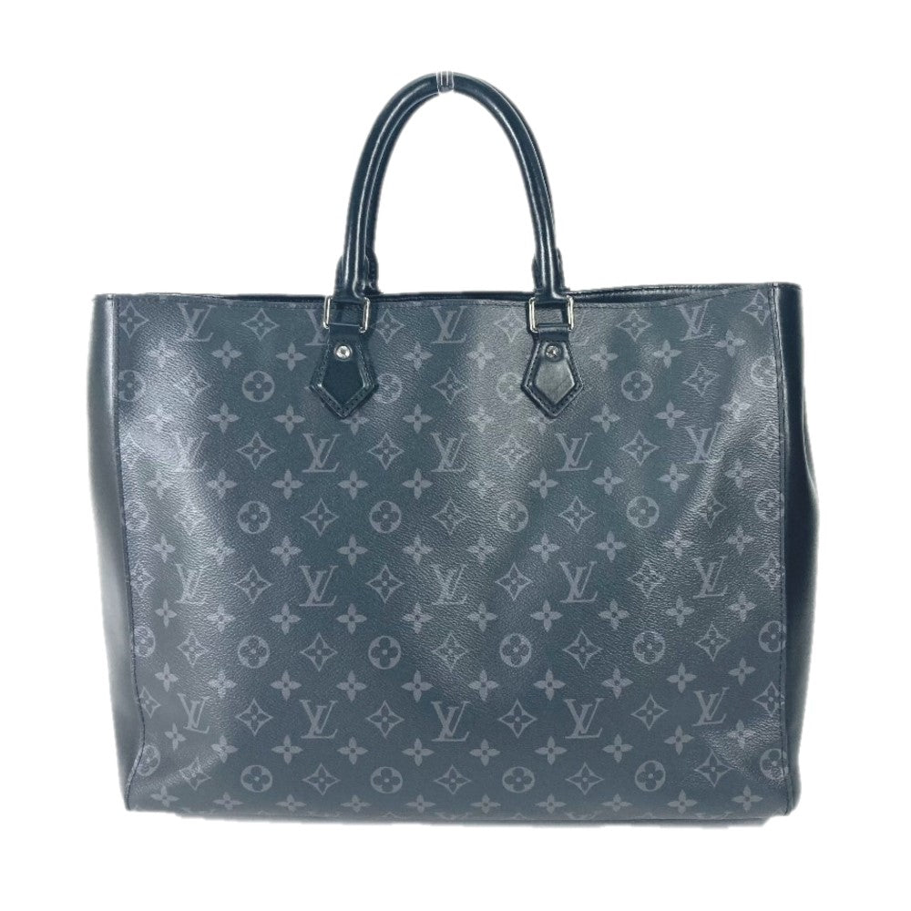 LOUIS VUITTON Tote Bag M44773 Monogram Eclipse Canvas black Monogram Eclipse grand sac mens Used Authentic