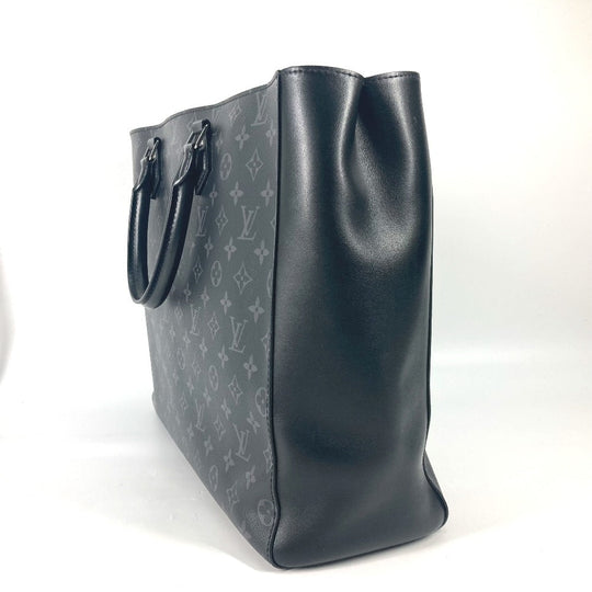 LOUIS VUITTON Tote Bag M44773 Monogram Eclipse Canvas black Monogram Eclipse grand sac mens Used Authentic