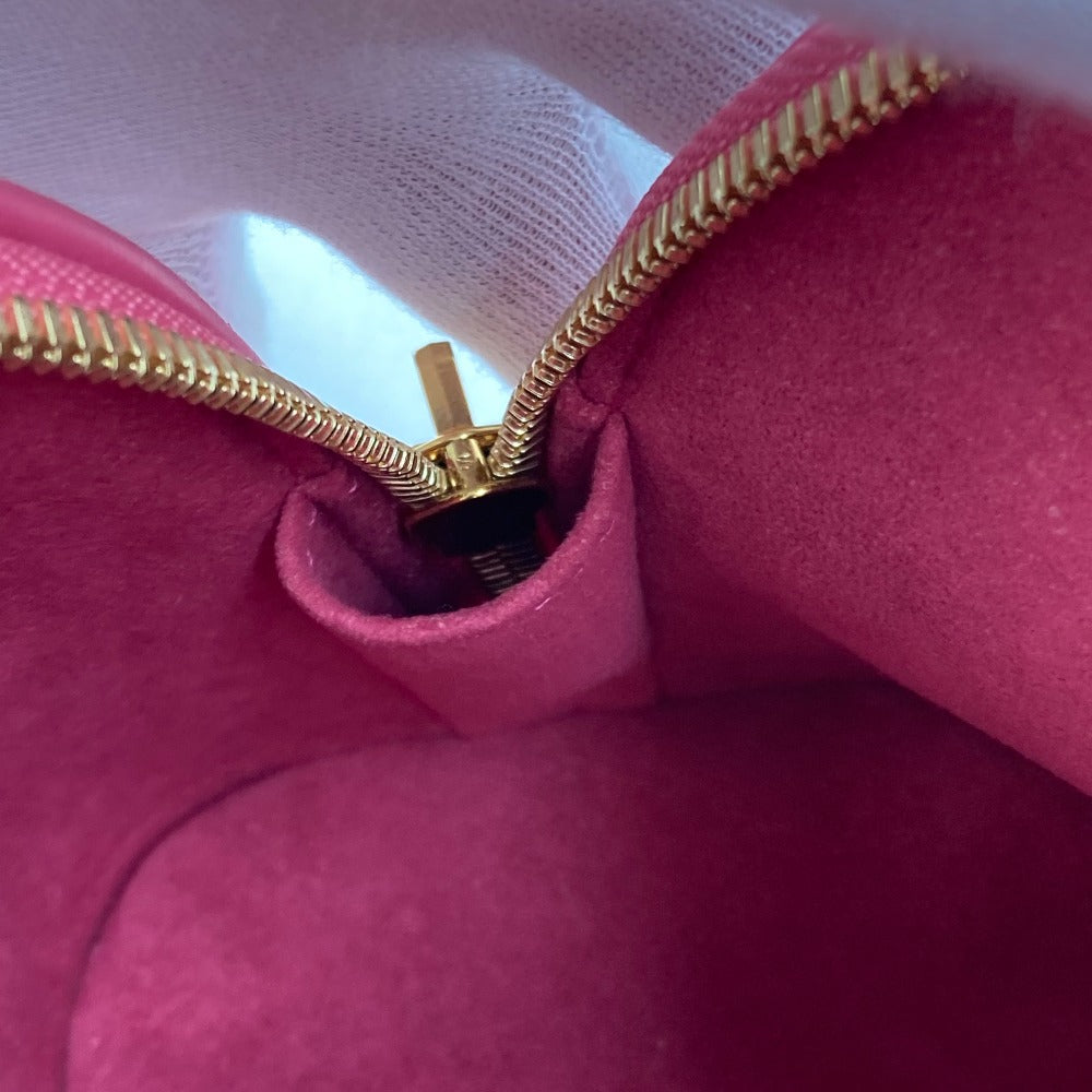 LOUIS VUITTON Shoulder Bag M22878 leather pink LV Broderie Anglaise Alma BB