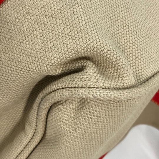 LOUIS VUITTON Boston Duffel bag M40029 canvas beige Antigua Sac Weekend Women Used Authentic