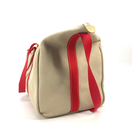 LOUIS VUITTON Boston Duffel bag M40029 canvas beige Antigua Sac Weekend Women Used Authentic
