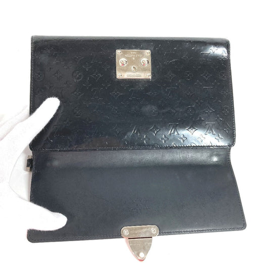 LOUIS VUITTON Handbag M92229  Leather, Monogram Glace Leather black Monogram Mini Grasse Anushka GM mens Used Authentic