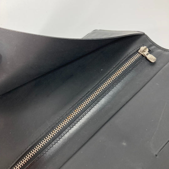 LOUIS VUITTON Handbag M92229  Leather, Monogram Glace Leather black Monogram Mini Grasse Anushka GM mens Used Authentic