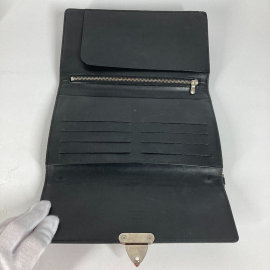 LOUIS VUITTON Handbag M92229  Leather, Monogram Glace Leather black Monogram Mini Grasse Anushka GM mens Used Authentic