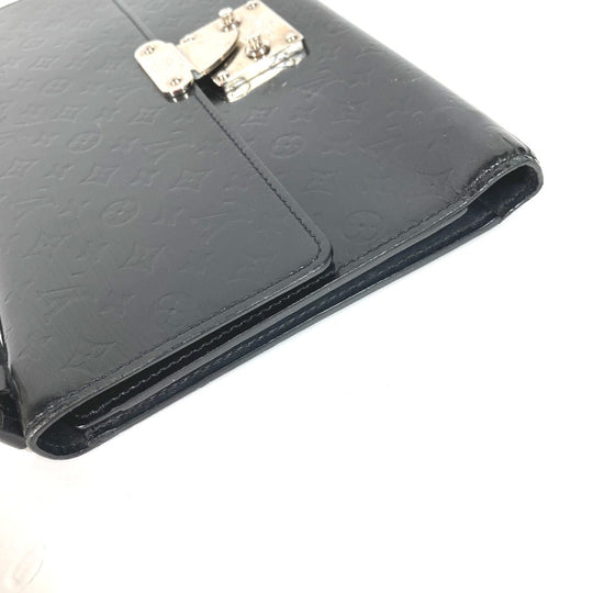 LOUIS VUITTON Handbag M92229  Leather, Monogram Glace Leather black Monogram Mini Grasse Anushka GM mens Used Authentic