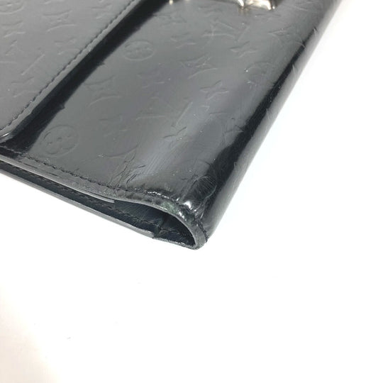 LOUIS VUITTON Handbag M92229  Leather, Monogram Glace Leather black Monogram Mini Grasse Anushka GM mens Used Authentic