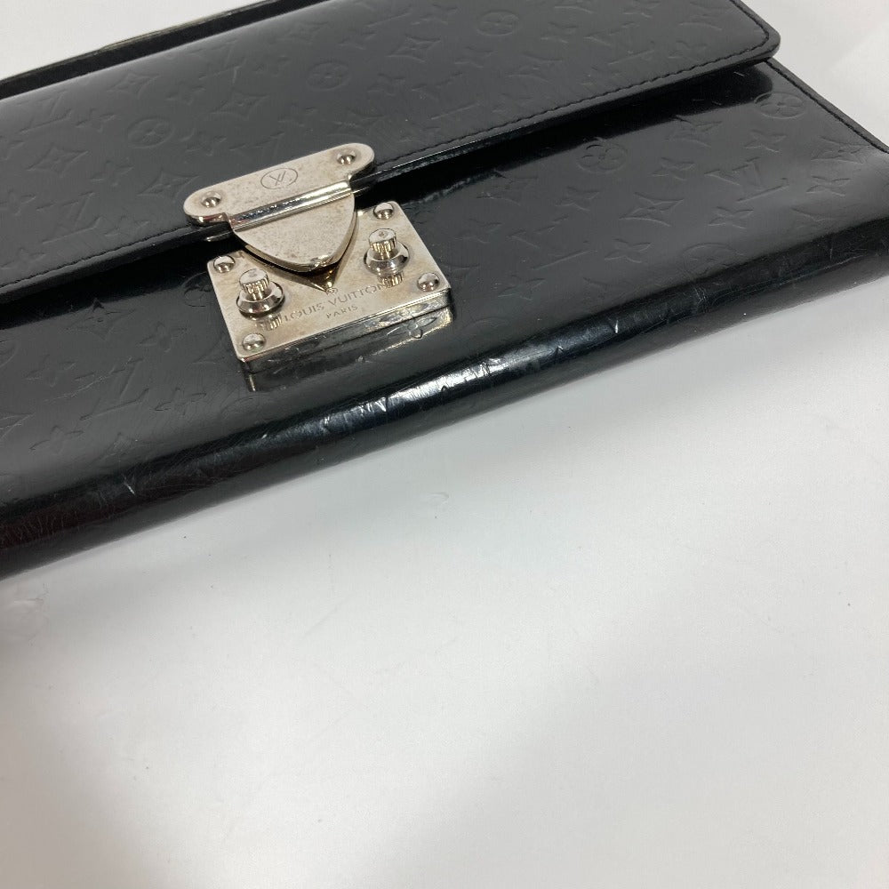 LOUIS VUITTON Handbag M92229  Leather, Monogram Glace Leather black Monogram Mini Grasse Anushka GM mens Used Authentic
