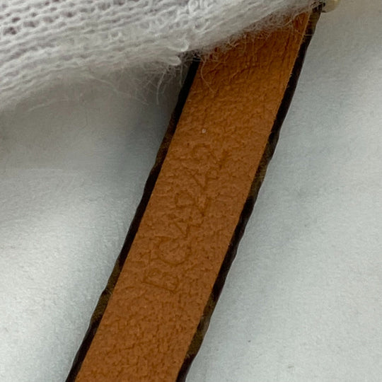 LOUIS VUITTON bracelet M6773F Monogram canvas Brown Bangle Vivienne bracelet Women 17 Used Authentic