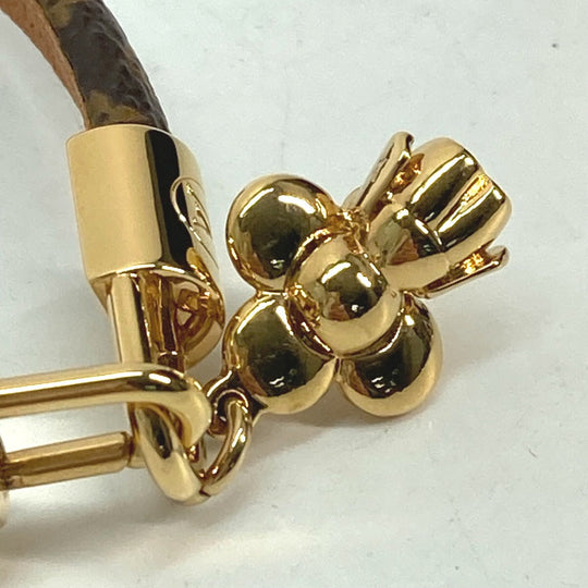 LOUIS VUITTON bracelet M6773F Monogram canvas Brown Bangle Vivienne bracelet Women 17 Used Authentic