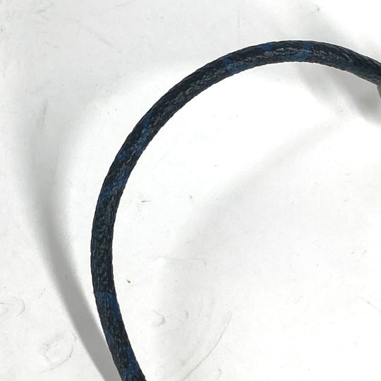 LOUIS VUITTON choker MP1714 Monogram Eclipse Canvas Navy Monogram Eclipse Necklace Accessories Women Used Authentic