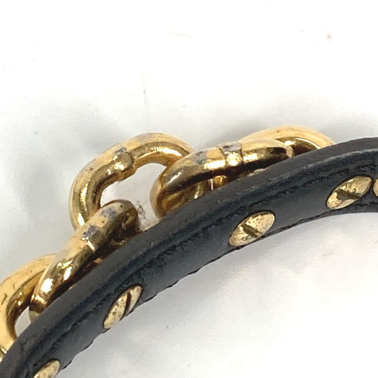 LOUIS VUITTON bracelet M6529F Monogram canvas Brown Monogram Brasserie Twist the Chain Women 17 Used Authentic