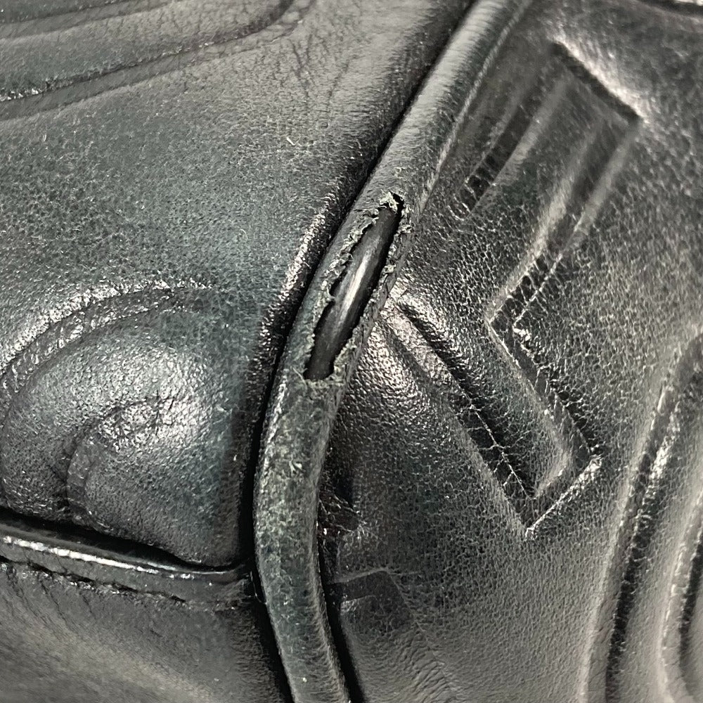 LOUIS VUITTON Handbag M95814 leather black 2008 Limited Edition Monogram Speedy Mini 20 Women Used Authentic
