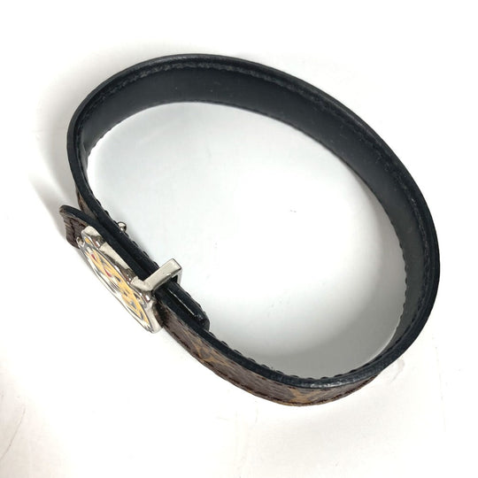 LOUIS VUITTON bracelet M8042D Monogram canvas Brown Monogram NIGO collaboration LV Tiger Bracelet mens Used Authentic