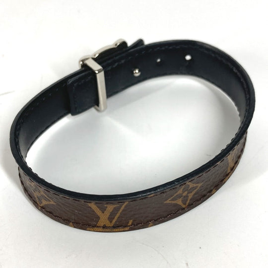 LOUIS VUITTON bracelet M8042D Monogram canvas Brown Monogram NIGO collaboration LV Tiger Bracelet mens Used Authentic