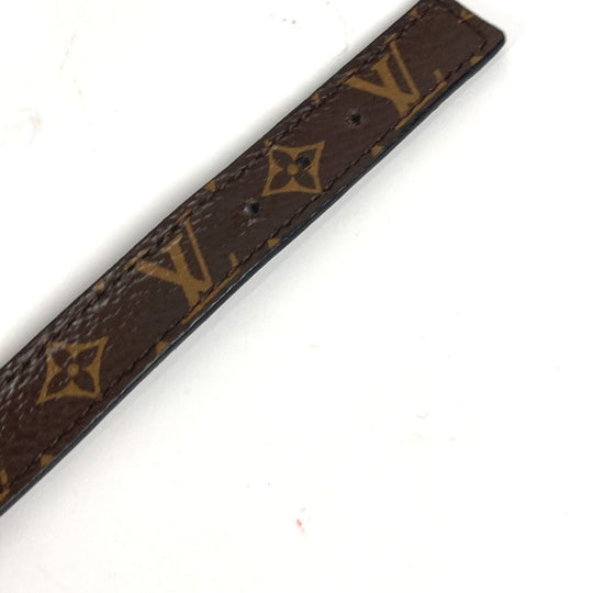 LOUIS VUITTON bracelet M8042D Monogram canvas Brown Monogram NIGO collaboration LV Tiger Bracelet mens Used Authentic