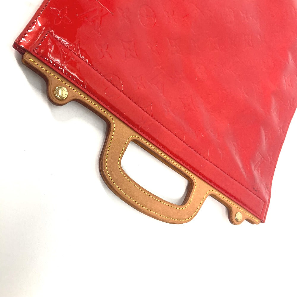 LOUIS VUITTON Handbag M91078 Monogram Vernis Red Monogram Vernis Stanton Women Used Authentic