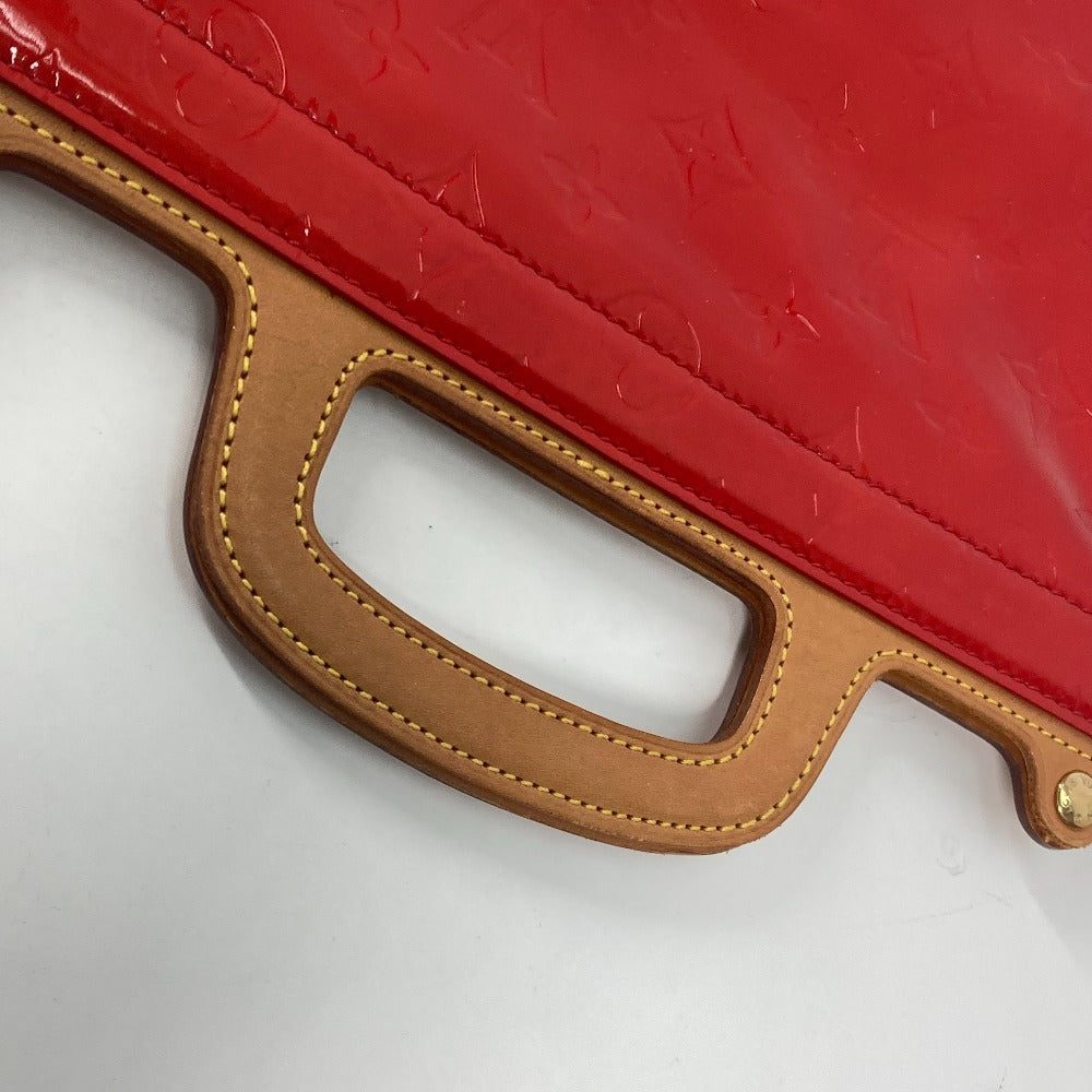 LOUIS VUITTON Handbag M91078 Monogram Vernis Red Monogram Vernis Stanton Women Used Authentic