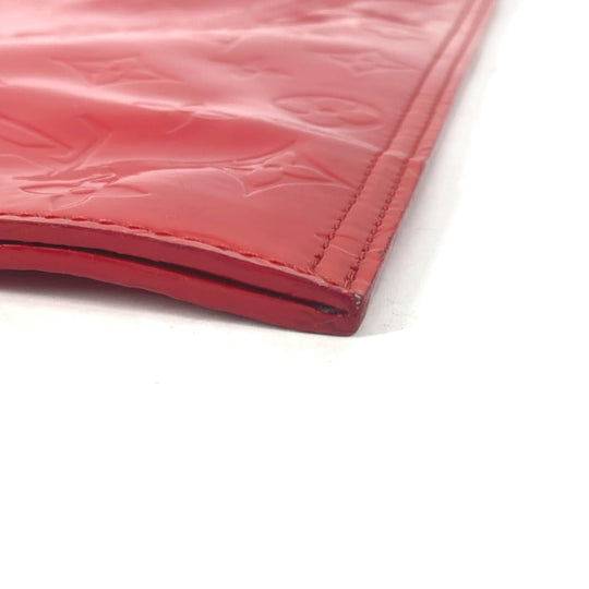 LOUIS VUITTON Handbag M91078 Monogram Vernis Red Monogram Vernis Stanton Women Used Authentic