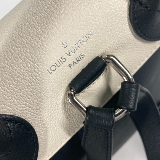 LOUIS VUITTON Backpack M54108 leather black Rock Me Backpack Studs Women Used Authentic