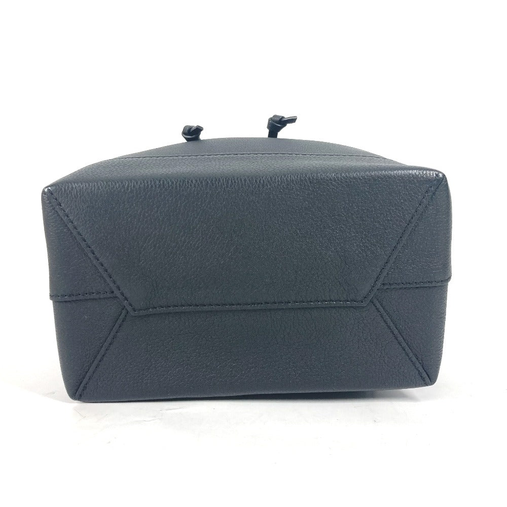 LOUIS VUITTON Backpack M54108 leather black Rock Me Backpack Studs Women Used Authentic