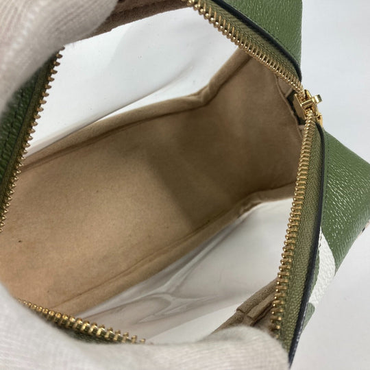 LOUIS VUITTON Shoulder Bag M67610 Monogram Giant Canvas, Plastics khaki Monogram Giant Beach porch Women Used Authentic