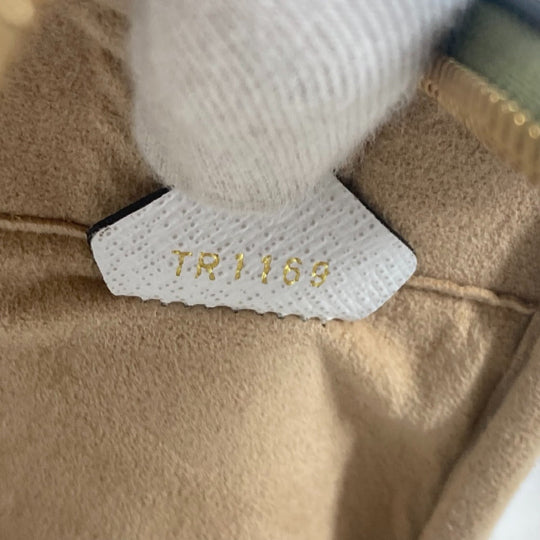 LOUIS VUITTON Shoulder Bag M67610 Monogram Giant Canvas, Plastics khaki Monogram Giant Beach porch Women Used Authentic
