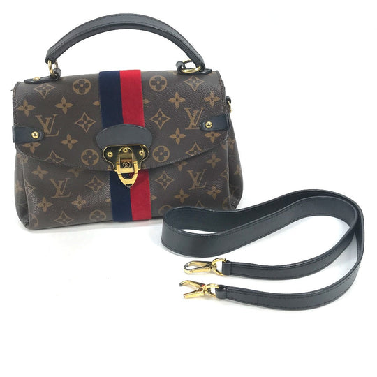 LOUIS VUITTON Handbag M43867 Monogram canvas Brown Monogram Georges BB Women Used Authentic