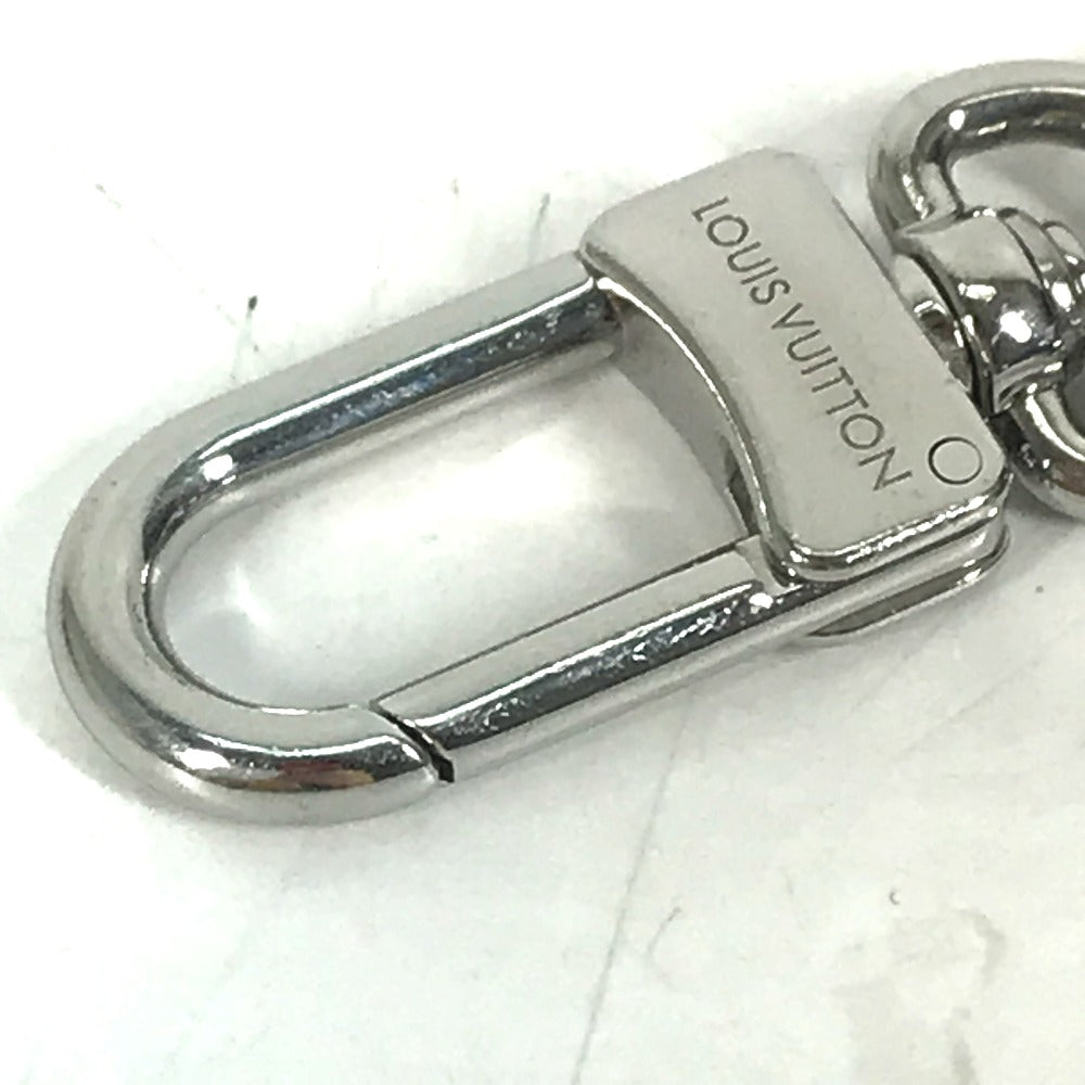 LOUIS VUITTON key ring M00965 Metal, Leather blue Bijou Sac Snowboard Vivienne Women Used Authentic