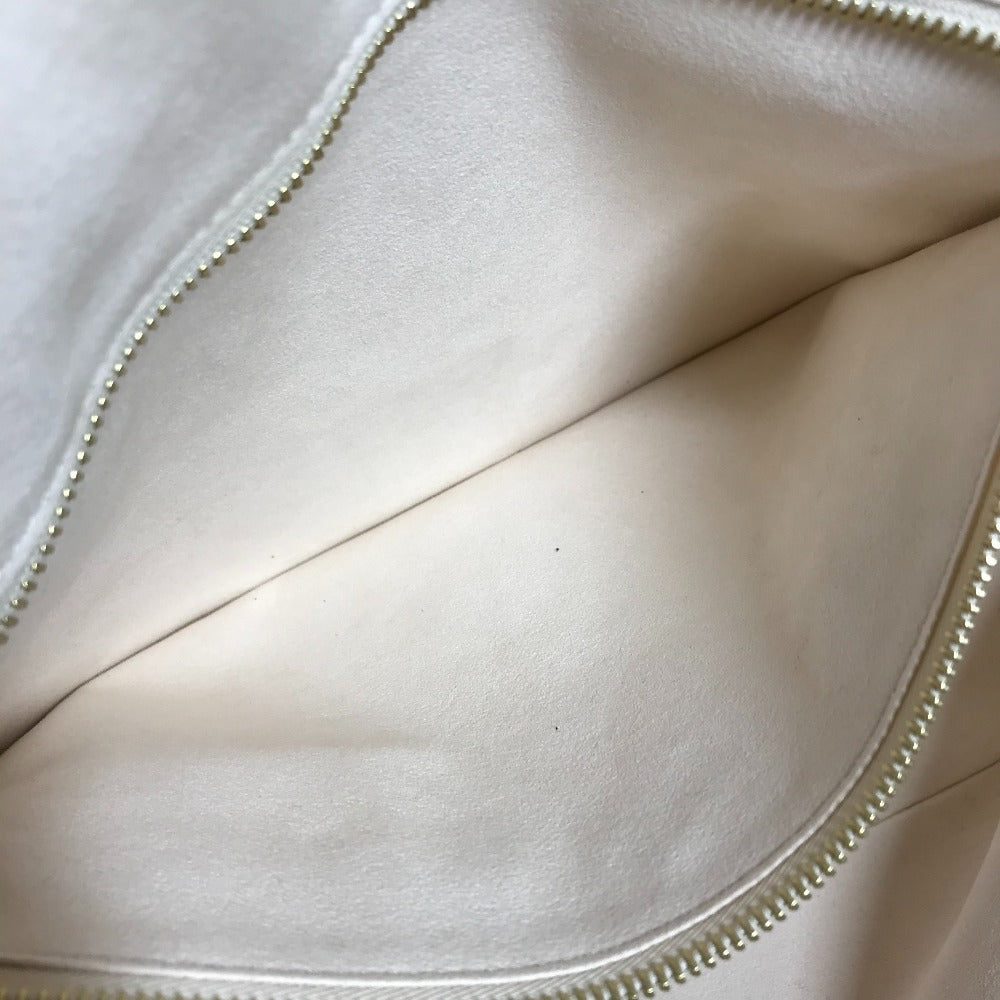 LOUIS VUITTON Tote Bag M46516 Monogram Ann Platt Leather beige Monogram Ann Platt Neverfull MM Women Used Authentic