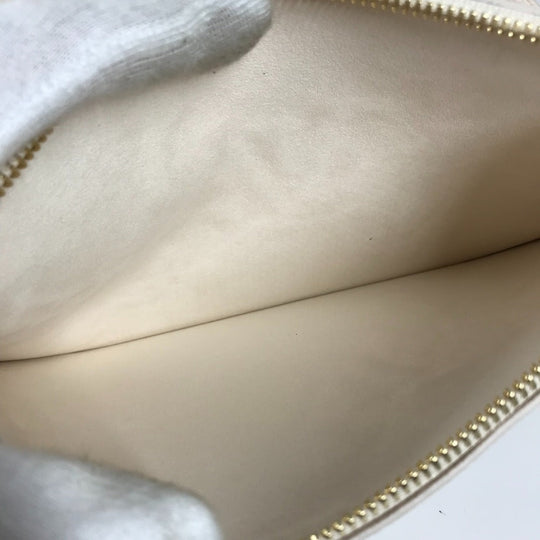 LOUIS VUITTON Tote Bag M46516 Monogram Ann Platt Leather beige Monogram Ann Platt Neverfull MM Women Used Authentic