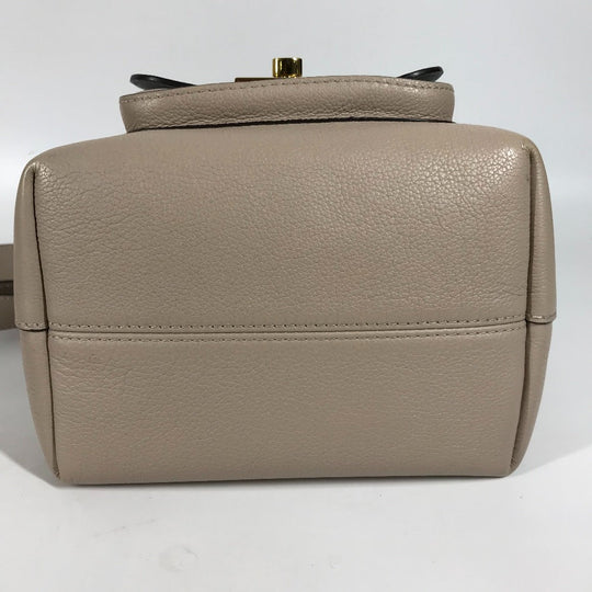 LOUIS VUITTON Shoulder Bag M57688 leather beige Handbag Rock Me BucketNV Women Used Authentic