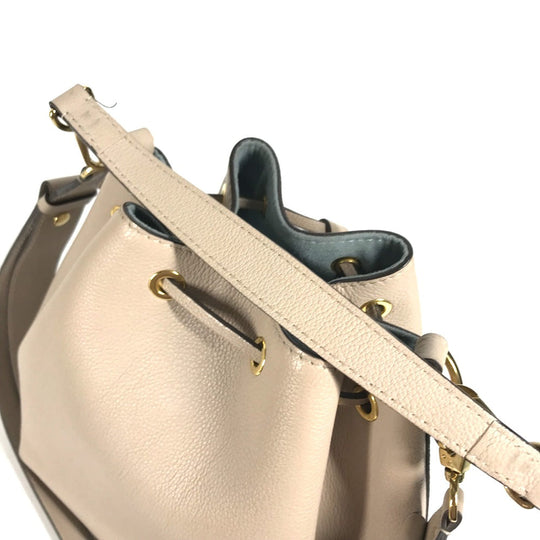LOUIS VUITTON Shoulder Bag M57688 leather beige Handbag Rock Me BucketNV Women Used Authentic