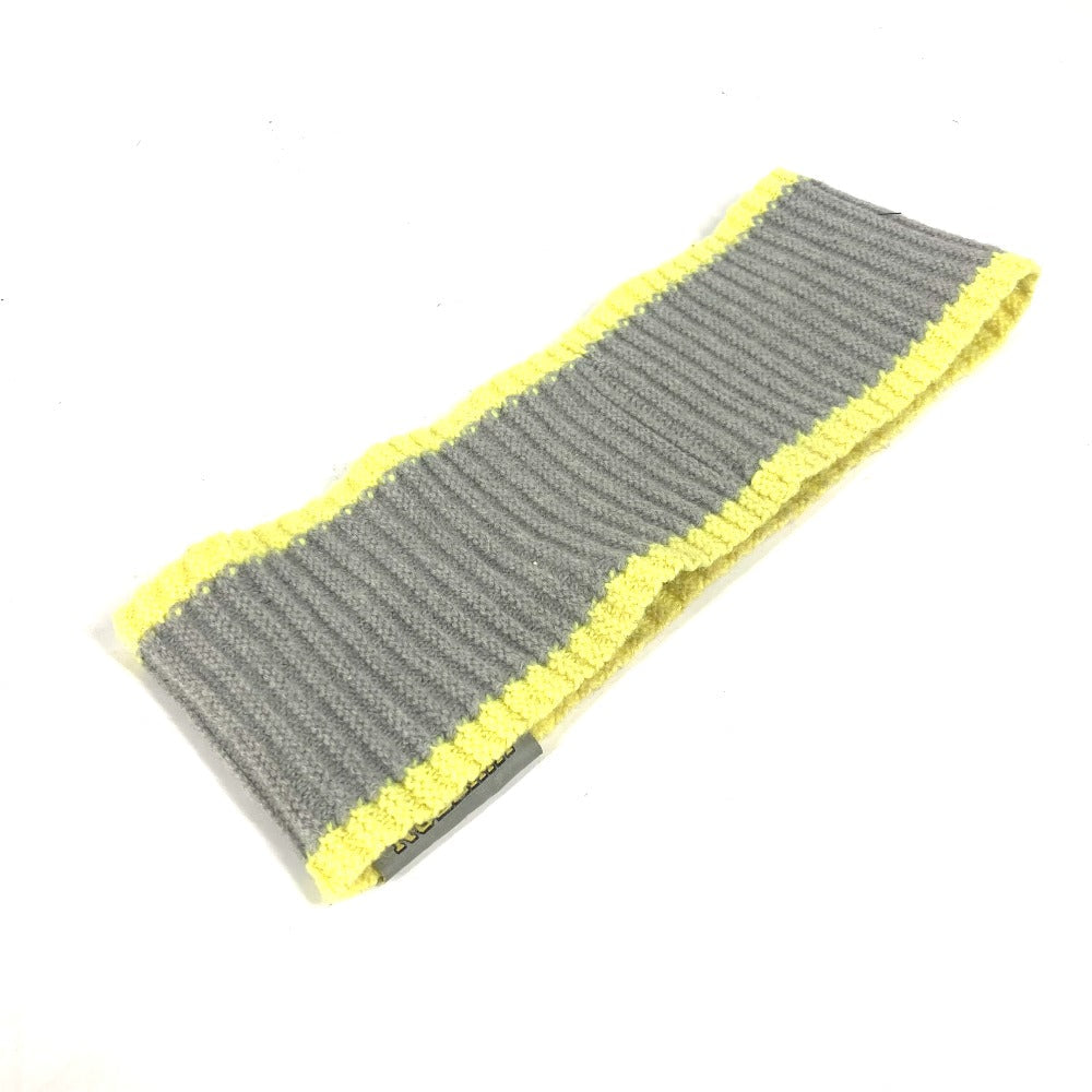 LOUIS VUITTON hair accessory MP2149 wool yellow Fully Headband mens(Unisex) Used Authentic
