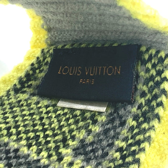 LOUIS VUITTON hair accessory MP2149 wool yellow Fully Headband mens(Unisex) Used Authentic