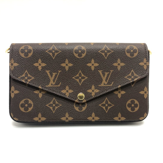 LOUIS VUITTON Shoulder Bag M81896 Monogram canvas Brown Pochette Felice