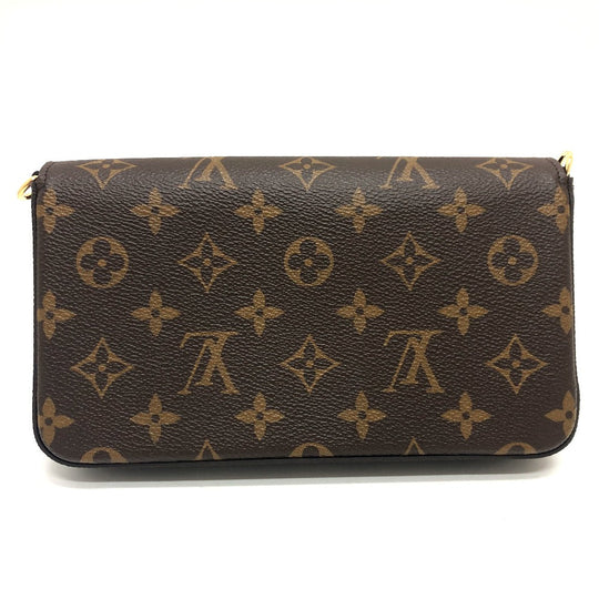 LOUIS VUITTON Shoulder Bag M81896 Monogram canvas Brown Pochette Felice
