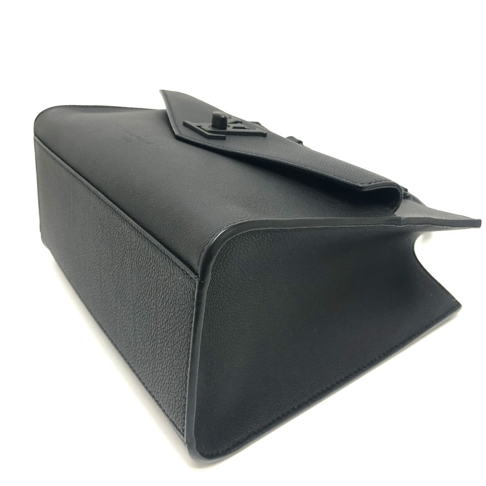 LOUIS VUITTON Handbag M55845 Grain Calfskin Leather black Rock Me Tote PM