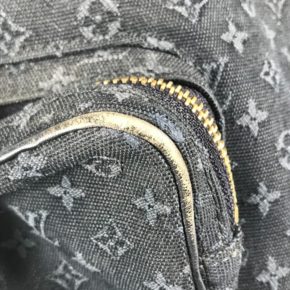 LOUIS VUITTON Backpack M92455 Monogram denim blue Monogram Mini Denim MontsourisGM Women Used Authentic