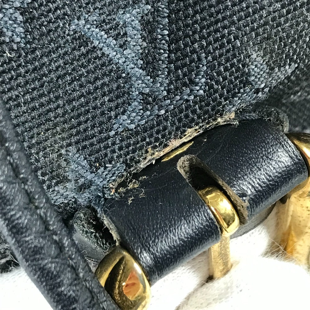 LOUIS VUITTON Backpack M92455 Monogram denim blue Monogram Mini Denim MontsourisGM Women Used Authentic