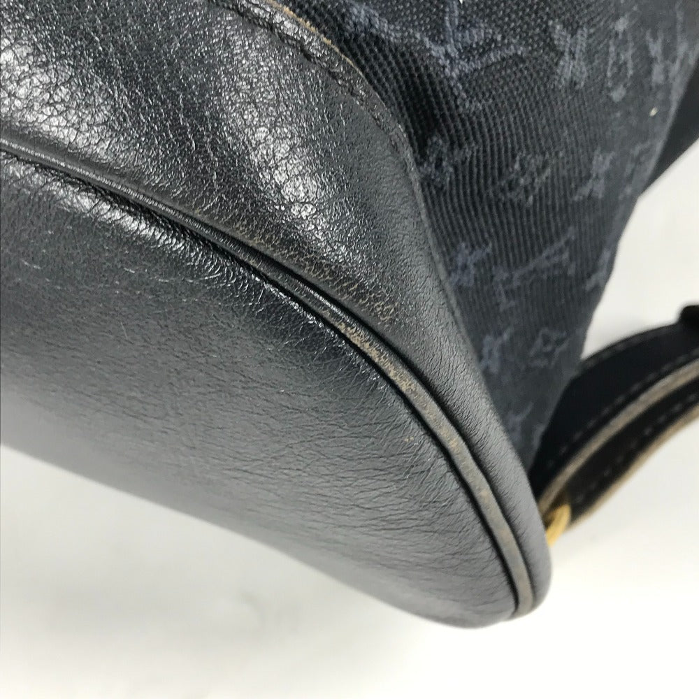 LOUIS VUITTON Backpack M92455 Monogram denim blue Monogram Mini Denim MontsourisGM Women Used Authentic
