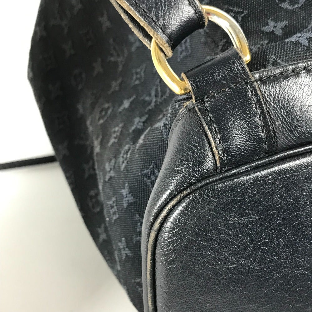 LOUIS VUITTON Backpack M92455 Monogram denim blue Monogram Mini Denim MontsourisGM Women Used Authentic