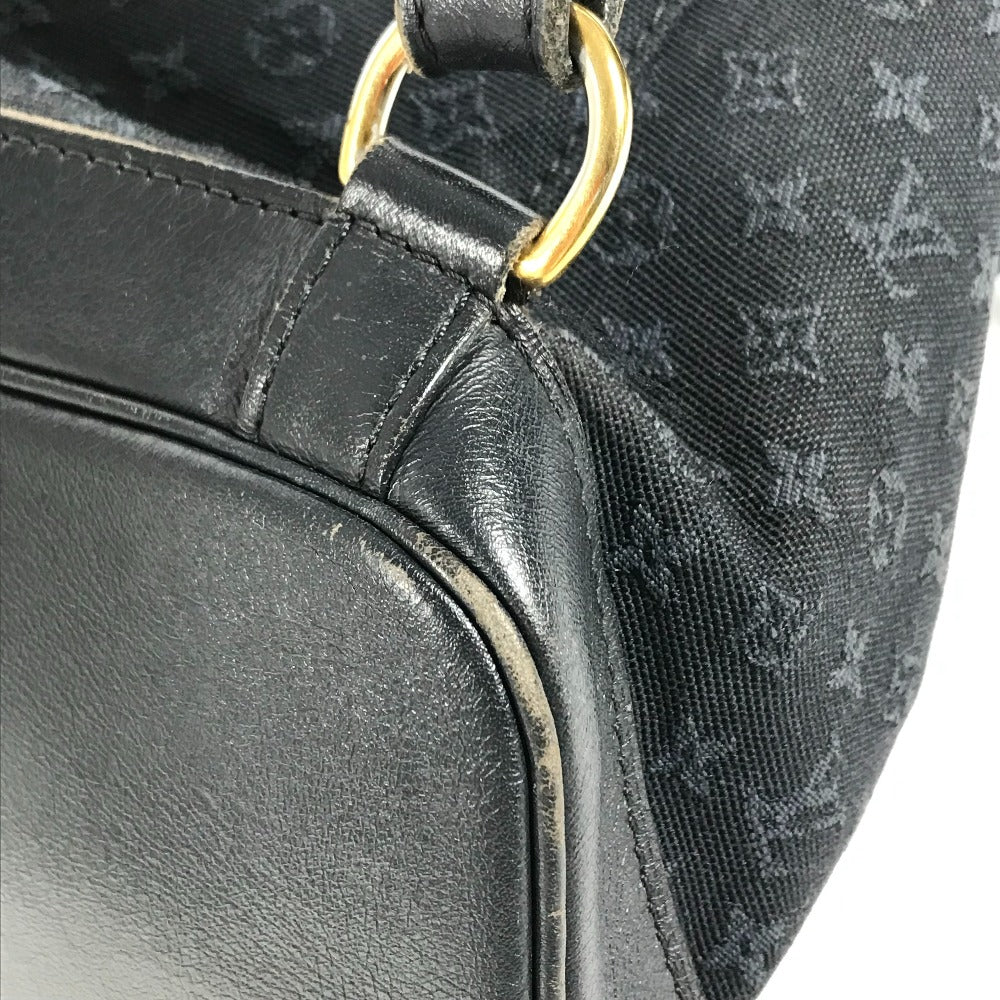 LOUIS VUITTON Backpack M92455 Monogram denim blue Monogram Mini Denim MontsourisGM Women Used Authentic