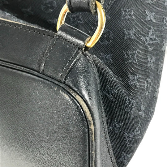 LOUIS VUITTON Backpack M92455 Monogram denim blue Monogram Mini Denim MontsourisGM Women Used Authentic