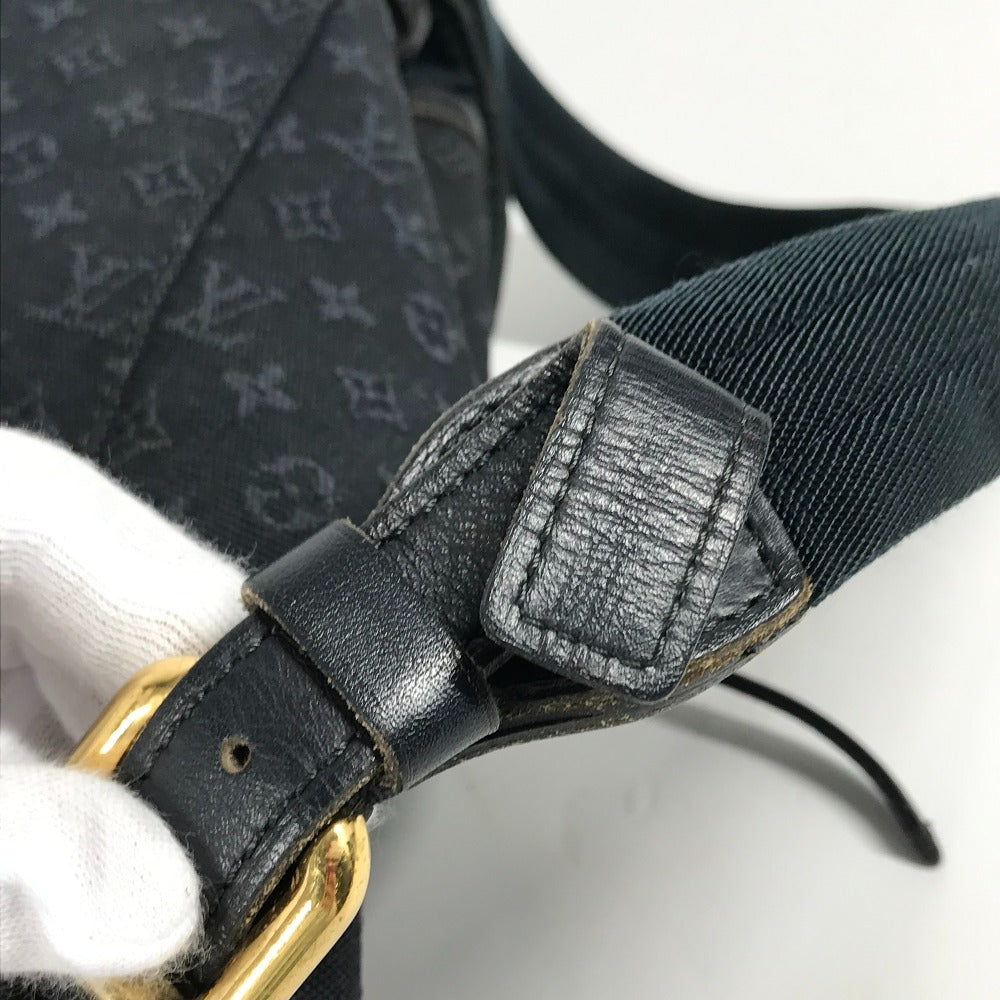 LOUIS VUITTON Backpack M92455 Monogram denim blue Monogram Mini Denim MontsourisGM Women Used Authentic