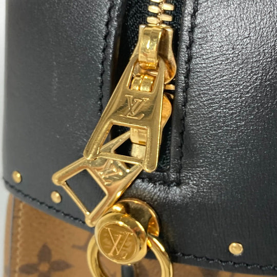 LOUIS VUITTON Handbag M43595 Monogram reverse canvas beige Monogram reverse Citymar Women Used Authentic