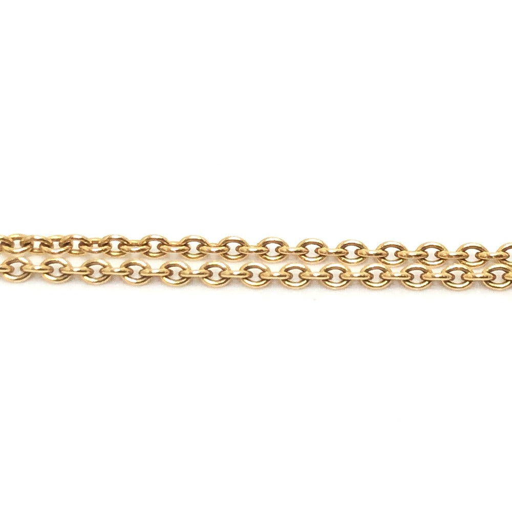 LOUIS VUITTON Necklace Q93230 18K Pink Gold gold Chain accessories Pandantif Ann Platt Women Used Authentic